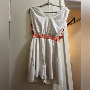 White Jealous Tomato Romper | Small